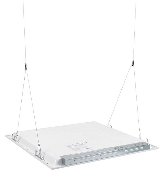 Cable Hanging Kit for LED Backlit Panel Lights. Includes 2 Cable sets - main product image