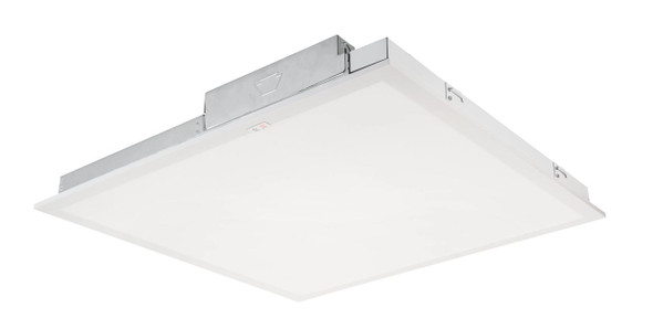 2x2 LED Panel with Integrated 8W EM, Power Select & Color Select. 35 / 30 / 20W, 120-277V Input, 3500 / 4000 / 5000K, 0 - alternate image 2
