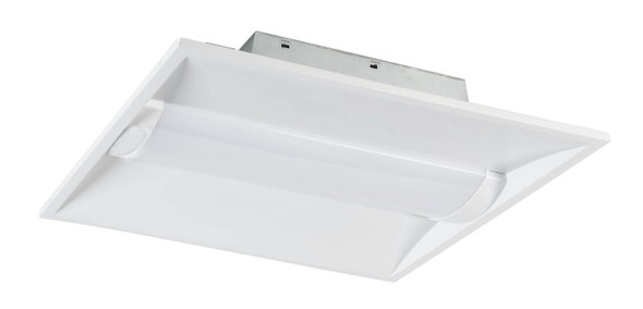 2x2 LED Center Basket Troffer|Power Select 35 / 30 / 24W & Color Select 3500 / 4000 / 5000K | 120-277V Input |Frosted Cu - main product image