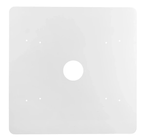 26" Square Beauty Plate | White - alternate image 2
