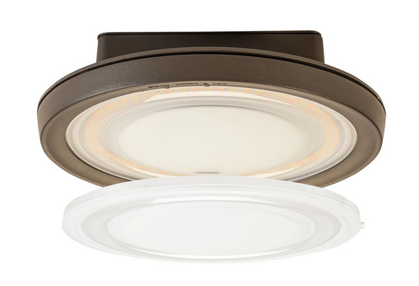 60 / 50 / 40W Power Select LED Canopy with OpticSwap | Color Select 3000 / 4000 / 5000K | Built in Photocell | Microwave - main product image