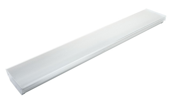 4ft 2L wrap fixture, Wired for Type B single-ended T8 LED lamps - main product image