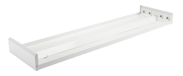 4ft 4L wrap fixture, Wired for Type B single-ended T8 LED lamps - alternate image 2