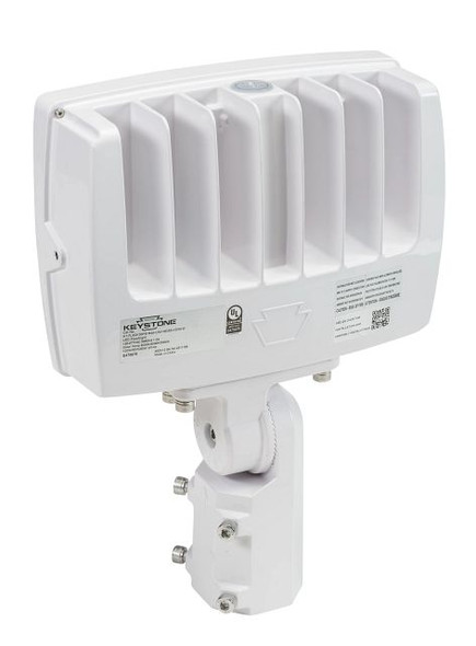 100 / 90 / 80W LED Flood Light feat. Power Select & Color Select. Rectangular Series 4 with Built-in Photocell. 120-277V - alternate image 2