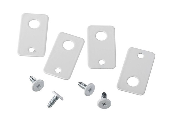 Hanging Tab Kit for LED Highbay Fixtures. Option 1. Fits all  2 ft and 4 ft Highbay fixtures. Kit includes 4 tabs and sc - main product image