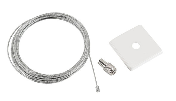 Canopy Cover Non-Feed Kit, Masonry Mount | 2" Square| White - main product image