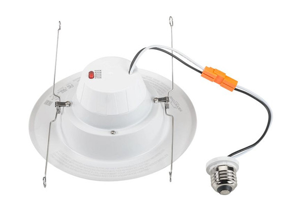 6in Circular LED Residential Retrofit feat. Color Select, 120V Input, 10.5W, 2700 / 3000 / 3500 / 4000 / 5000K, 90CRI, T - alternate image 2