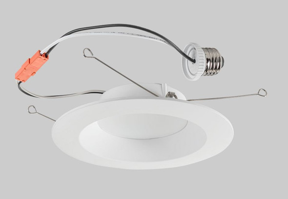 6in Circular LED Residential Retrofit | Plastic housing | 10W | Color Select 27 / 30 / 35 / 40 / 50K | 90 CRI | 120V inp - main product image