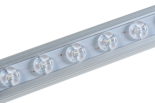 48in 11W LED Sign Tube, Single Sided, Clear Optical Lens, Color Select (3CCT-4000 / 5000 / 6500K), Double & Single Ended - alternate image 2