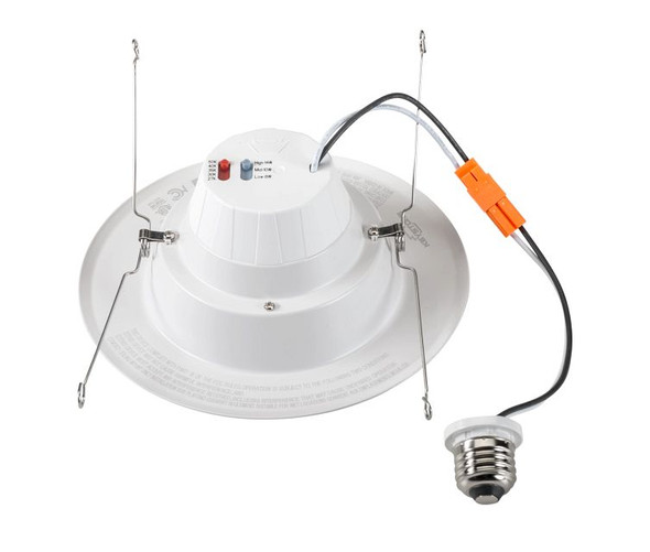 6in Circular LED Commercial Downlight feat. Power Select and Color Select. 14 / 10 / 8W, 120V Input, 2700 / 3000 / 3500 - alternate image 2