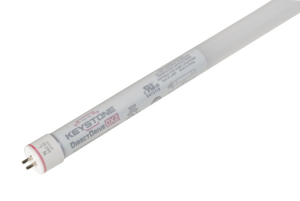 25W LED T5 HO Tube| Shatter-Proof Coated Glass | 4 ft | 5CCT Color Select (3000 / 3500 / 4000 / 5000 / 6500K) | 80+ CRI - alternate image 2