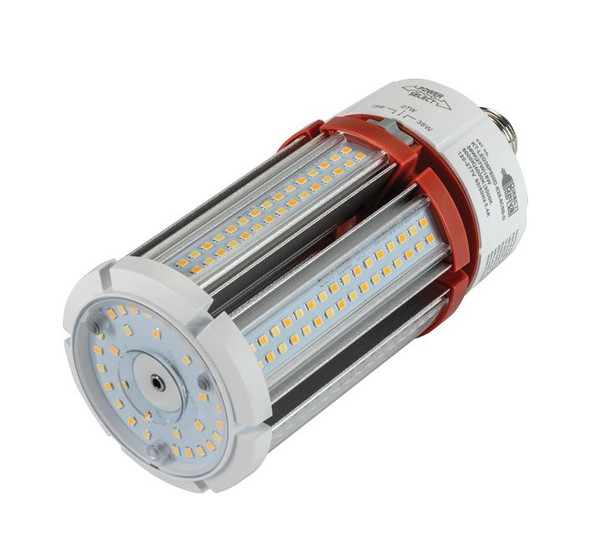 LED HID Replacement lamp feat. Power Select & Color Select. 36 / 27 / 18W, 3000 / 4000 / 5000K, 120-277V Input, E26 Base - alternate image 2