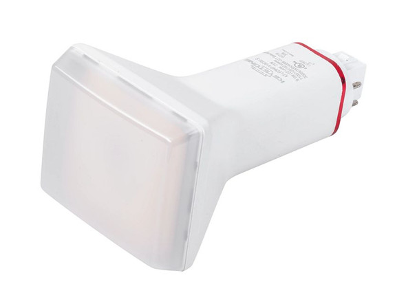 9W 4-pin Compact LED Lamp, Vertical Orientation, Ballast Compatible, G24q Base, 3000 / 3500 / 4000K Color Select - alternate image 2
