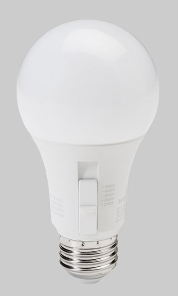 9W A19 Omnidirectional Bulb | 60W equivalent | E26 medium base | Color Select 27 / 30 / 35 / 40 / 50K | 120V input | 90 - main product image
