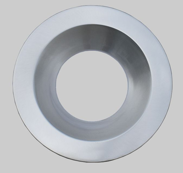 10in Interchangeable Trim for 10in Recessed Commercial Downlights, Brushed Nickel - main product image