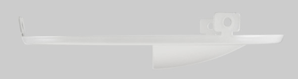 4in Wall Wash Trim for Recessed Commercial Downlights, White - alternate image 2