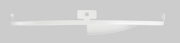 6in Wall Wash Trim for Recessed Commercial Downlights, White - alternate image 2