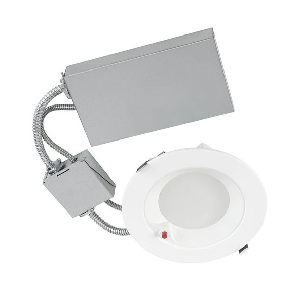 6in Emergency Circular LED Commercial Downlight feat. Power Select and Color Select | 24 / 21 / 18.5 / 13 / 9.5W | 120-2 - main product image