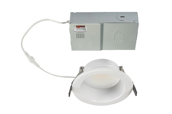 4in Circular LED Recessed Downlight feat. Color Select, 9W, 2700 / 3000 / 3500 / 4000 / 5000K, 90CRI, 120V Input, Phase - main product image