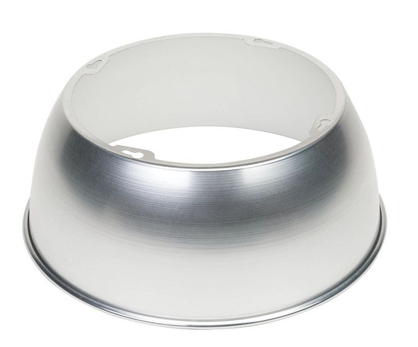 Aluminum reflector kit for 400W KT-RHLED fixtures, 90deg beam angle. Includes dome and hardware - main product image