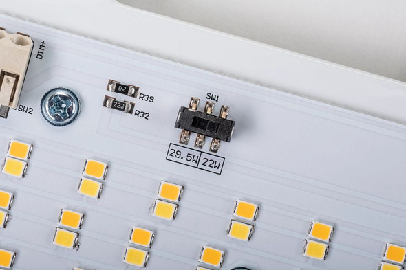 LED Retrofit Kit, 11in Rectangular Pan, 120-277V Input, 0-10V Dimming, Power Selectable between 22W and 29.5W, Color Sel - alternate image 2