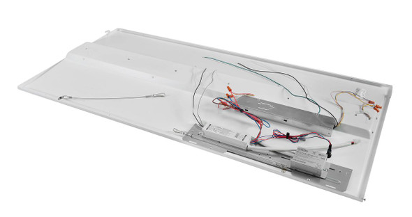 2x4 LED Center Basket Doorframe Retrofit |Power Select 45 / 38 / 30W & Color Select 3500 / 4000 / 5000K | 120-277V Input - alternate image 2