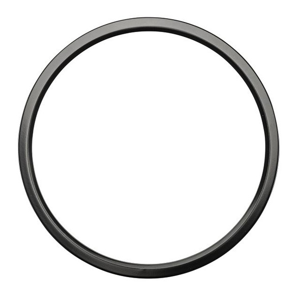 Clip-on trim | Matte black | Used on 9" Series A Round LED Surface Mount Downlight - main product image