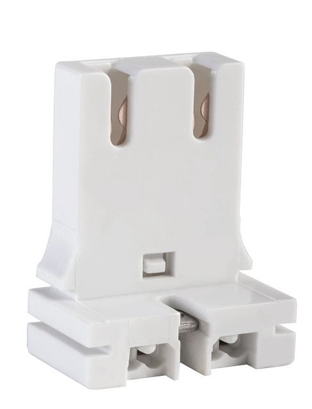 Un-Shunted T8 Socket. Straight Insertion for U-Bend lamps.Snap-In / Slide on - main product image