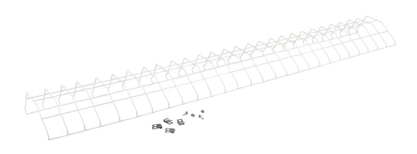 Wire Guard for LED Stairwell Fixtures. Fits 4A fixture - main product image