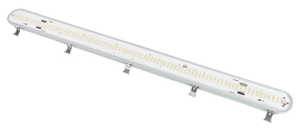 18W LED Vapor Tight, 4ft Narrow Body, 120-277V Input, Frosted Lens, 5000K, 0-10V Dimmabe, Premium Series - alternate image 2