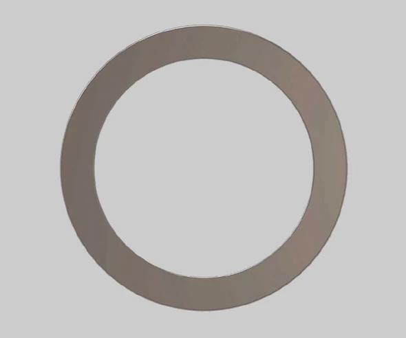 4in Interchangeable Trim for 4A Slim Wafer Downlight, Brushed Nickel - main product image