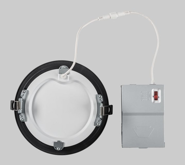 6in Circular LED Slim Wafer Downlight feat. Color Select, 13W, 2700 / 3000 / 3500 / 4000 / 5000K, 90CRI, 120V Input, Pha - alternate image 2