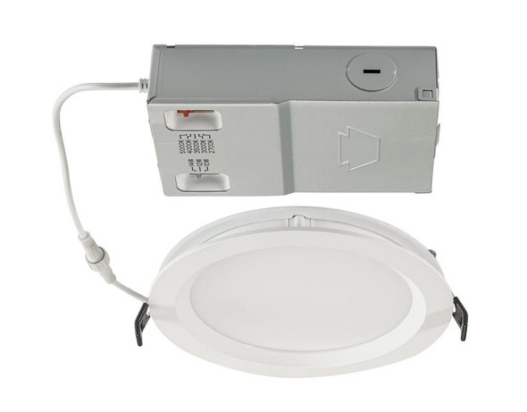 6in Circular LED Slim Wafer Downlight feat. Power and Color Select, 14 / 12 / 10W, 2700 / 3000 / 3500 / 4000 / 5000K, 90 - main product image