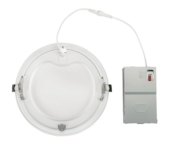 8in Circular LED Slim Wafer Downlight feat. Color Select, 23W, 2700 / 3000 / 3500 / 4000 / 5000K, 90CRI, 120V Input, Pha - alternate image 2