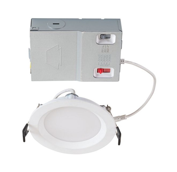 8in Circular LED Recessed Wafer Downlight feat. Power and Color Select, 23 / 18 / 14W, 2700 / 3000 / 3500 / 4000 / 5000K - main product image