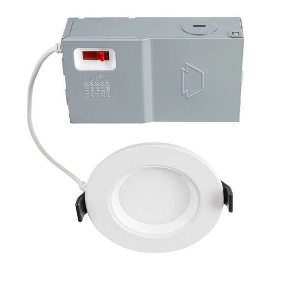 3in Circular LED Recessed Wafer Downlight feat. Color Select, 6.5W, 2700 / 3000 / 3500 / 4000 / 5000K, 90CRI, 120V Input - main product image