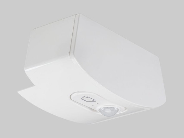 Integrated Sensor mount for B series Wraps | For end of run mouting | Incldued KTSL-FC5-12V-IM-PIR | White - main product image