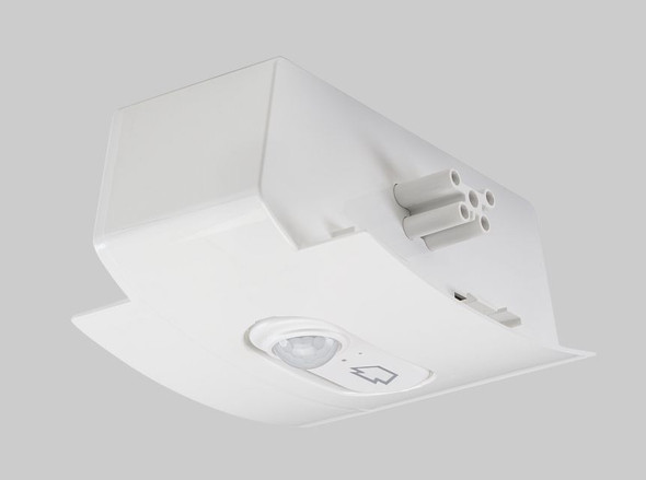 Integrated mount for B series Wraps | For Middle of run mounting | Included KTSL-FC5-12V-IM-PIR | White - main product image