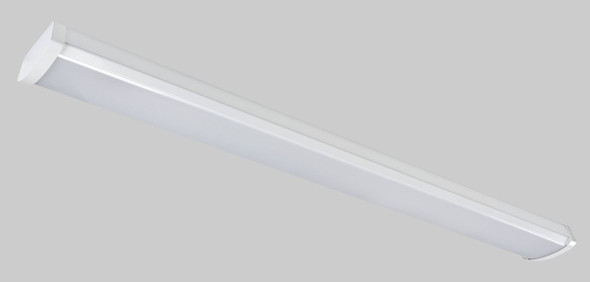 4ft Wrap Fixture | Series B | 33W | 120-277V Input | 4000K | Frosted Lens - main product image