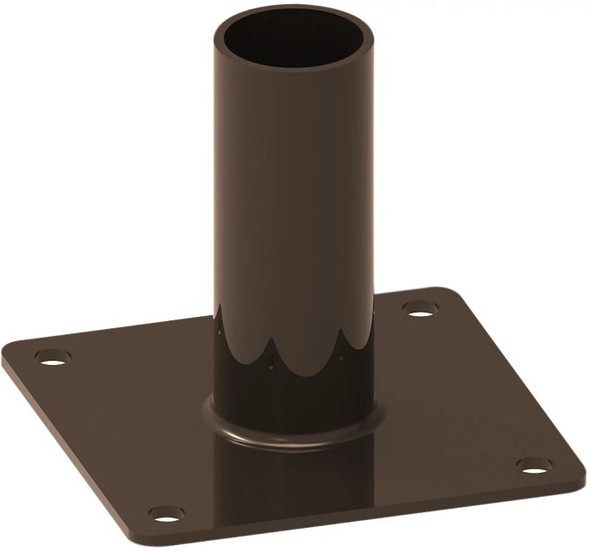 Wall Mount Tenon, Single 2 3 / 8", Bronze - main product image
