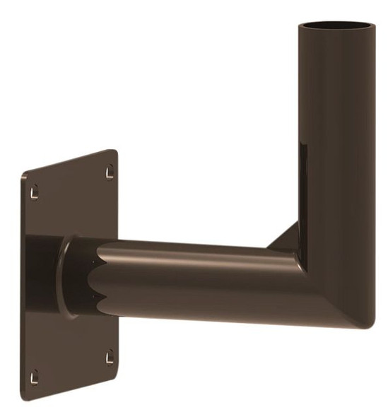 Wall Mount Tenon, Single 2 3 / 8", 90 Deg, Bronze - main product image
