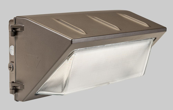 120W LED Traditional Open Face Wall Pack, Power Select 120 / 100 / 80W, Color Select 30 / 40 / 50K, 120-277V Input, 0-10 - alternate image 2
