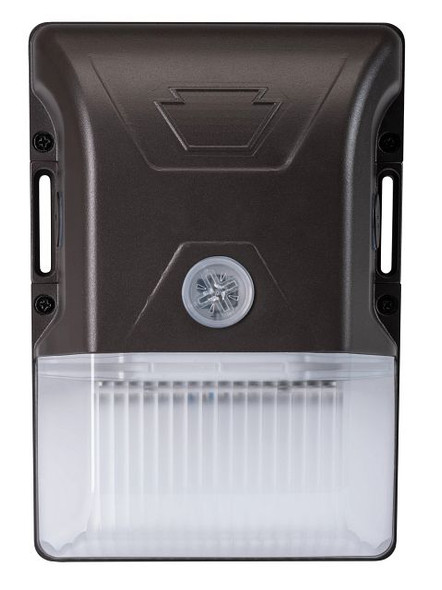 20W LED Wall Pack feat Color Select, Small / Entryway Style Housing, Series 1 with built in photocell. 120-277V Input, 3 - main product image