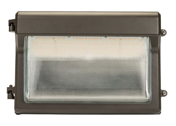 55W LED Slim Open Face Wall Pack, Power Select 55 / 45 / 35W, Color Select 30 / 40 / 50K, 120-277V Input, 0-10V Dimmable - main product image