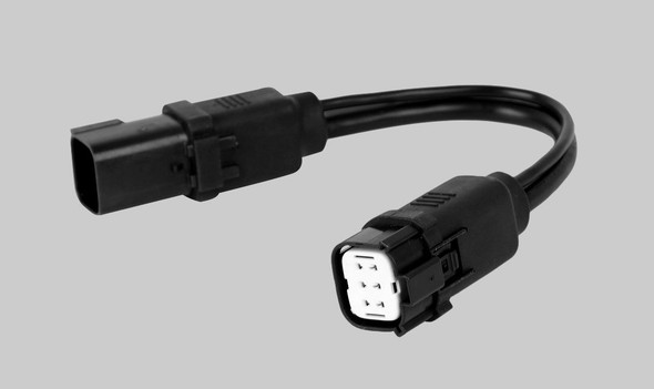 1' long linking cord set to daisy chain line voltage & DMX Signal - main product image