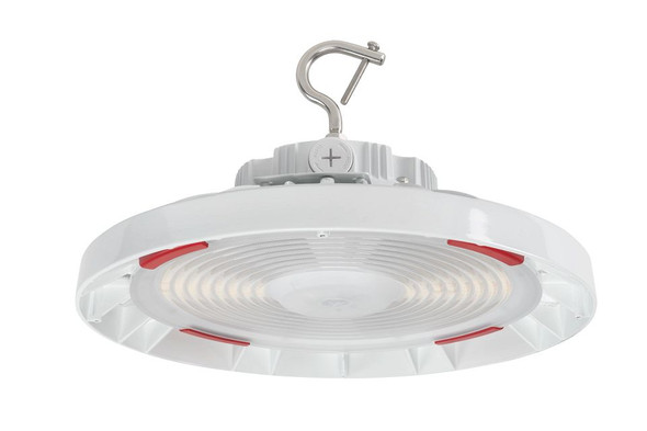 100W Power & Color Selectable Round Highbay with Optic Swap |100W / 70W / 50W | Includes (2) lens types, Standard 90 deg - alternate image 2