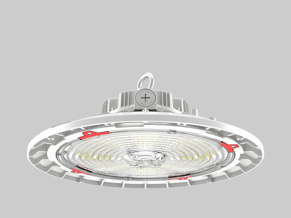 200W Power & Color Selectable Round Highbay Gen 2 |200W / 150W / 100W | 90 deg lens | 12-inch diameter |120-277V | 3000K - main product image