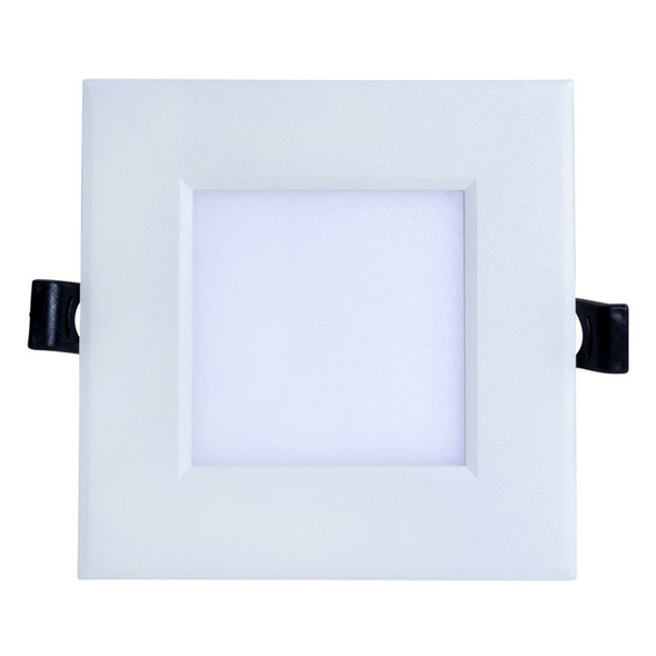Topaz Southwire 4" Square Slim Fit Recessed Downlight, 9W, 5CCT Selectable, White Finish