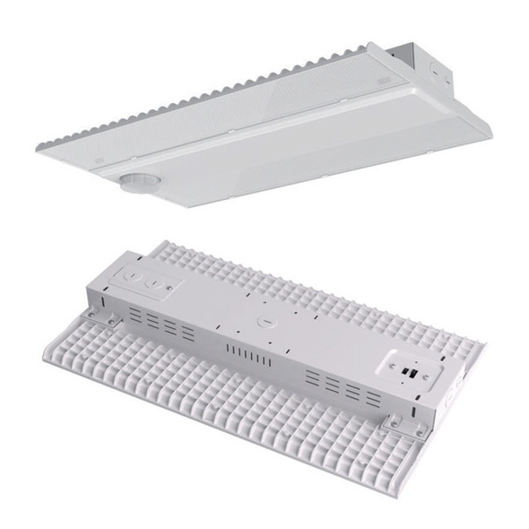 Lum-Tech LT-HB6 Power & CCT Tunable LED Linear High Bay, 180W|200W|220W, 4000K|5000K, 120-347V