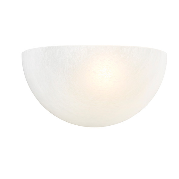 Millennium Lighting 521-WH One Light Sconce, White Finish, Faux Alabaster Glass, 1-Light, Medium E26 Base, 100W, 120V